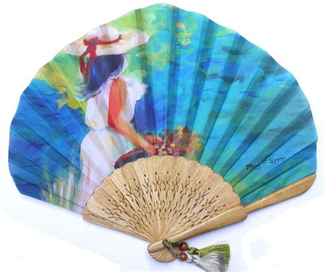 Casa Mercedes Anahaw Hand Fan .